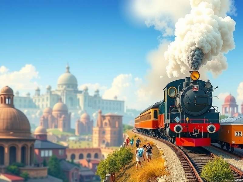 Rail Adventure India - Official Game Banner Rail Adventure India Game Banner